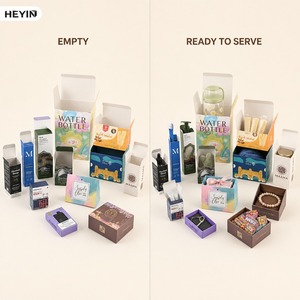 Scatola Pieghevole in Cartone Riciclabile Personalizzata per Imballaggio <span class=keywords><strong>di</strong></span> Alimenti, Cosmetici, Candele e Prodotti per la Salute - Product Image 6