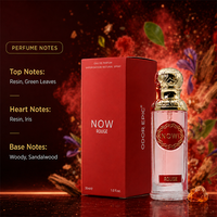 Vente en gros mini‑parfum luxe 30ml spray eau de Cologne original femme, parfum arabe boisé résineux, portable pour voyage