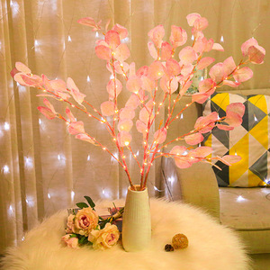 LED Leaves <strong>Lighted</strong> <strong>Branch</strong> Creative Leaf <strong>Light</strong> for Vases Night Lamp Living Room Home Hotel Holiday Christmas Wedding Decoration - Product Image 2