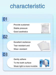 Matériau d'attelles de retenue dentaire carrées souples formant sous vide des feuilles pour les soins de beauté personnels - Product Image 3