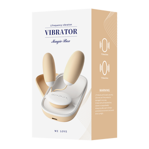 Vibratore Realistico Portatile 2-in-1 a Forma di Uovo, Ricaricabile USB, Giocattolo per Masturbazione Femminile - Product Image 2