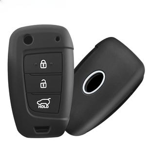 Etui de télécommande de voiture en silicone pour <span class=keywords><strong>Hyundai</strong></span> Tucson Accent Solaris Elantra <span class=keywords><strong>I30</strong></span> I35 I40 Kona Celesta Sonata Creta Key Cover - Product Image 1