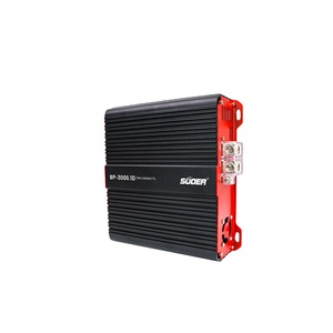 Amplificateur de <span class=keywords><strong>Voiture</strong></span> Professionnel Suoer BP-3000.1D-J Classe D, Puissance Maximale 9000W, Gamme Complète - Product Image 1