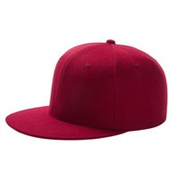 Casquettes Hip-Hop à Visière Plate en Polyester Brodé Personnalisé avec Logo, Style Américain, Chapeaux de Soleil Tendance
