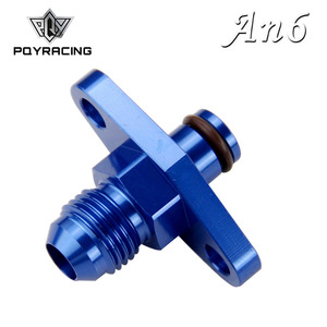 Adaptateur de rail de carburant, filetage AN6, pour Nissan Toyota Subaru FPA14, aluminium bleu - Product Image 4