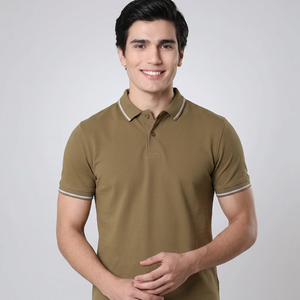 Chemises polo classiques pour hommes, écologiques, anti-taches, coupe classique - Product Image 1