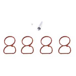 ชุดขั้วต่อสปินเนอร์น้ำวนดีเซลสีแดงสำหรับ N47ชิ้นส่วนอะลูมิเนียมอัลลอยด์ - Product Image 5
