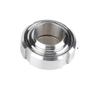 304 stainless steel T type loose joint sanitary level butt welded flat thread from any joint ISO standard loose joint