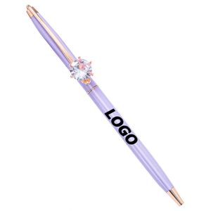 Personalized Diamond Ballpoint Pen with <b>Creative</b> Design, Fashion Electroplated Barrel, Perfect for Promotional <b>Gift</b> - Product Image 4