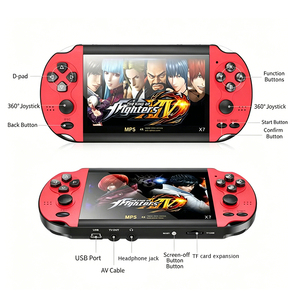 หน้าจอ HD มินิคอนโซลวิดีโอเกมพกพา คอนโซลวิดีโอเกมย้อนยุค เครื่องเล่นเกมพกพาในตัวพร้อมเกมคลาสสิก 3000 เกม - Product Image 3