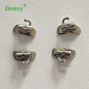 Diş ortodontik Bondable <span class=keywords><strong>Buccal</strong></span> tüp için 1/2 Molar Mesh taban geniş giriş olmayan dönüştürülebilir tek tüp <span class=keywords><strong>Roth</strong></span>/MBT - Product Image 4