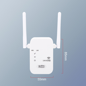 Không dây wifi Repeater wifi phạm vi Extender <span class=keywords><strong>Router</strong></span> 5GHz Wi Fi khuếch đại tín hiệu 1200Mbps Wifi Booster 2.4G Wi Fi - Product Image 1
