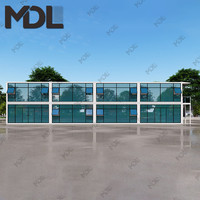 Chine, structure en acier léger, modulaire, 2 chambres empilables, bateau maritime, maison de luxe, maisons préfabriquées