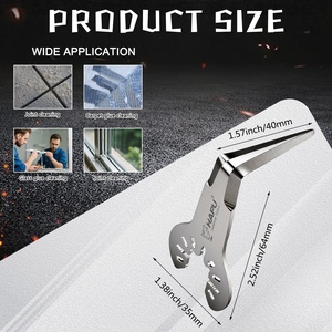 Edelstahl-Multi-Werkzeug teile Oszillierende Schaber klingen Multitool-Dicht mittels ch neider zum Entfernen von Dichtung klebstoff 1-PACK - Product Image 2