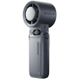 Ventilateur portable A228 en promotion, mini-ventilateur pliable avec bouton, 6000 mAh, 199 vitesses, affichage LED, ventilateur de refroidissement à air et glace - Product Image 3