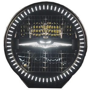 Faro Ausiliario LED da 240W 9 Pollici con Luce Bianca e Indicatore di Direzione Ambra per Accessori Camion Scania Volvo FH MAN - Product Image 4