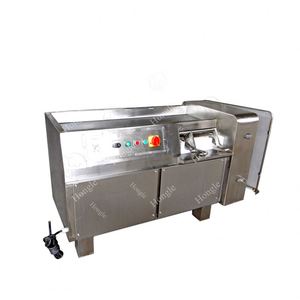 Máquina comercial de acero inoxidable para cortar carne en cubitos de pollo, máquina para cortar en cubitos, máquina para cortar carne - Product Image 2