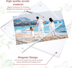 4*6 5*7 6*8 8*10inch Acrylic khung ảnh Acrylic khung ảnh Acrylic từ khung ảnh - Product Image 3