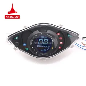 KAMTHAI Motorcycle Meter Speedometer Digital 37200-KTL-711 Wave 125 Digital Speedometer for Honda Wave 100 Motorcycle Parts