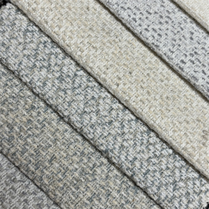 Thoải mái dệt 100% polyester thân thiện với môi Linen cái nhìn sofa vải - Product Image 2