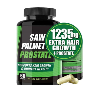 OEM Etiqueta Personalizada Embalagem Saw Palmetto Extrair Softgels Suplemento de Próstata Saúde Masculina - Product Image 2