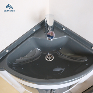 GuangRun Évier d'angle moderne en acrylique avec armoire de douche, design gain de place <span class=keywords><strong>pour</strong></span> unité de <span class=keywords><strong>lavabo</strong></span> de véhicule ou <span class=keywords><strong>caravane</strong></span> - Product Image 4