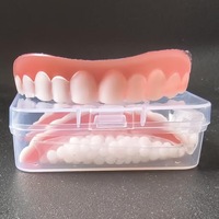 Vente chaude 2025 : Couvre-dents supérieurs et inférieurs, facettes dentaires parfaites, ajustement confortable, pâte dentaire flexible, appareils dentaires pour doublement