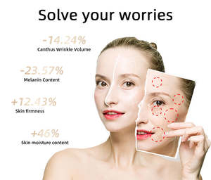 Máscara facial de luz roja de grado médico Terapia de máscara de luz roja para la cara Máscara de luz roja con masajeador de ojos - Product Image 6