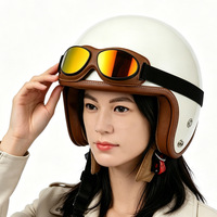 Nuevas Gafas de Protección para Casco de Motocicleta Harley 2026 en Stock, Estilo Retro de Caballero, Gafas Retro para Motociclismo
