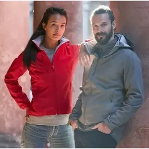 Giacca Softshell con Cappuccio Basic Personalizzabile per Merchandising - Product Image 3