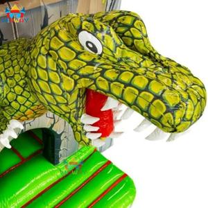 Castillo Inflable Comercial con Temática de Jurassic World, Material de PVC, 5.3x4x4.1m, Marca WINWAYTOYS, en Venta - Product Image 3