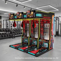 Nouvelle console de jeu d'arcade à monnayeur, machine de boxe explosive Chestnut Boxer, cadeau pour enfants