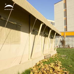 เต็นท์แกลมปิ้งสุดหรู Starwild Luxury Aman Safari พร้อมห้องน้ำในตัว สำหรับรีสอร์ทและโรงแรมกลางแจ้งที่ปรับแต่งได้ - Product Image 5