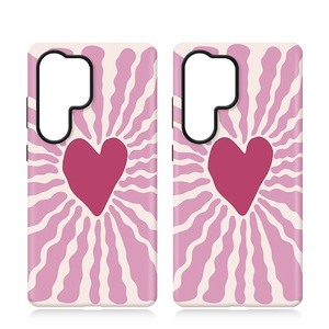Funda de teléfono móvil impermeable de TPU con forma de corazón rosa de lujo para Samsung 25 24 23 <span class=keywords><strong>22</strong></span> 21 Series <span class=keywords><strong>IPhone</strong></span> 17 16 15 <span class=keywords><strong>Pro</strong></span> <span class=keywords><strong>Max</strong></span> - Product Image 6