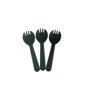 Disposable Flower Spoon Set 13cm Ice Cream Scoop Cake Spatula Party Utensils 40-60 Pcs - Product Image 5