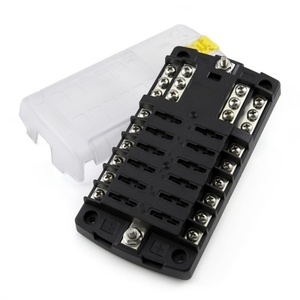 Boîtier de fusibles automobile Andufuse 12 voies étanche avec relais et couvercle pour fusibles de camion et de voiture <span class=keywords><strong>Golf</strong></span> 1, type K - Product Image 2