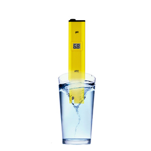 เครื่องวัดค่า pH แบบพกพา 0.0-14.0 ช่วงค่า pH ความแม่นยำ 0.1 หัววัดแก้ว ATC สำหรับการทดสอบคุณภาพน้ำในตู้ปลา - Product Image 2