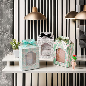 Kotak hadiah warna PVC lipat dengan jendela, produk rumah tangga kemasan mainan tampilan jendela kertas tahan lama bahan karton - Product Image 2