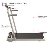 Caminadora Moderna Mini Slim para Debajo del Escritorio, con Absorción de Impactos, Control Remoto, para el Hogar, Oficina, Gimnasio Familiar, Sin Instalación, Equipo de Ejercicio