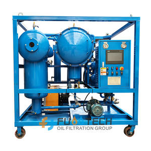 FTY-J dehidrator vakum turbin minyak 6000LPH dan sistem filtrasi pemisahan koalesens - Product Image 2