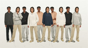 High Quality <b>Men's</b> <b>Hoodies</b> <b>Sweatshirts</b> Unisex Oversized Pullover <b>Hoodies</b> Custom logo Blank Heavyweight <b>Men</b> Custom Cotton Hoodie - Product Image 2