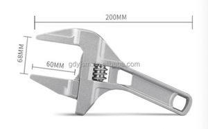 Multi Purpose Sink Wrench Adjustable Plumbing <b>Hand</b> Tools for Bathroom Pipe Repairs - Product Image 2