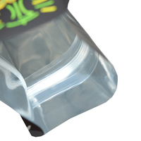 Sac en plastique personnalisé à fermeture éclair de 500g pour enfant, emballage de stockage de détail, sacs de fleurs séchées gommes