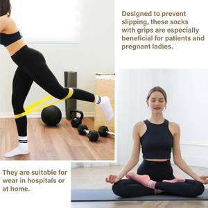 Phụ Nữ Tùy Chỉnh Thiết Kế Logo Yoga Vớ Không Trượt Grip Pilates Vớ Tùy Chỉnh Yoga Grip Vớ - Product Image 4