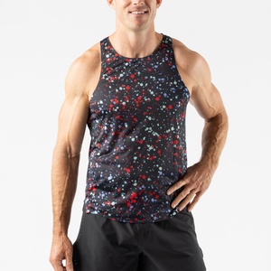 T Shirts Sleeveless Tanks Compression Compression Oversized Plus Size Cool Attire Fit Exercise Fitted Good <b>Running</b> <b>Singlet</b> - Product Image 1