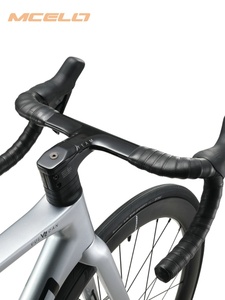 Bicicleta de Carretera Aerodinámica de Carbono Completo 700C MCELO V2, <span class=keywords><strong>SHIMANO</strong></span> 105 R7120, 2x12 Velocidades, Frenos de Disco Hidráulicos, Eje Pasante, <span class=keywords><strong>Pedales</strong></span> Ordinarios de Competición - Product Image 2