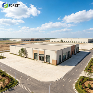 Corrosion Proof Modular Steel Structure Manufacturing Workshop Prefabricated Heavy <b>Metal</b> Plant Facility - Product Image 1