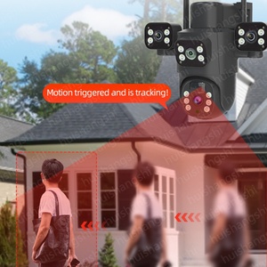 Hieasy 24 Hours Working AOV Real 4Lens 20MP 10K Outdoor HD <b>360</b> <b>CCTV</b> IP Wifi Wireless PTZ 4G Solar Surveillance Security <b>Cameras</b> - Product Image 4