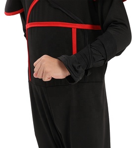 Combinaisons de cosplay Ninja, ensemble de masques, guerrier masqué pour enfants, costume d'Halloween pour garçons et filles, vêtements de Ninja pour enfants - Product Image 6