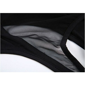 Women Fashion Sleeveless Vest <strong>Tops</strong> Ladies Sexy Hollow Perspective Crop <strong>Tops</strong> <strong>Net</strong> Yarn Splicing Black Sexy <strong>Tops</strong> - Product Image 3